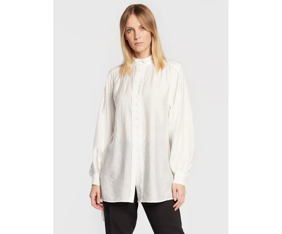 obrazek 1 Bruuns Bazaar Koszula Rosebay Maia BBW3162 Biały Regular Fit