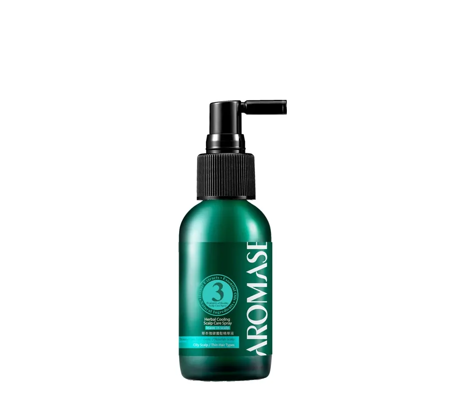obrazek 1 Aromase Herbal Cooling Scalp Care Wcierka ziołowo-chłodząca do przetłuszczającej się skóry głowy, 40 ml 40 ml