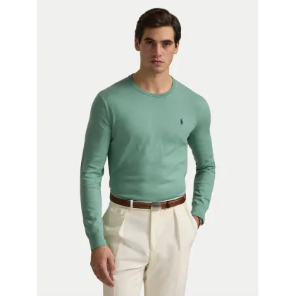 Zdjęcie Polo Ralph Lauren Sweter 710890558508 Zielony Slim Fit
