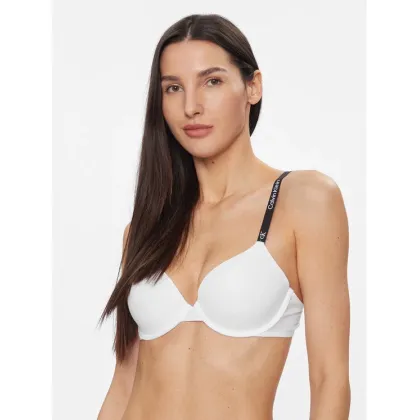 Zdjęcie Calvin Klein Underwear Biustonosz z fiszbiną Lightly Lined Demi 000QF7219E Biały