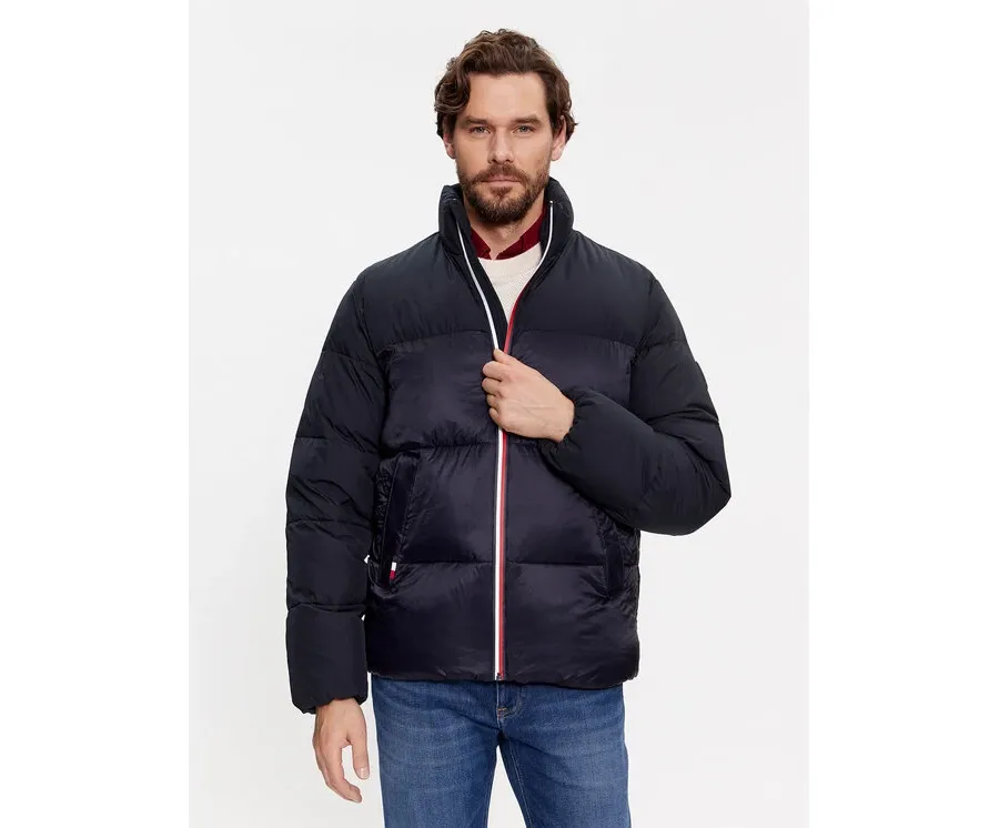 obrazek 1 Tommy Hilfiger Kurtka zimowa Tech Stand Collar MW0MW27586 Granatowy Regular Fit