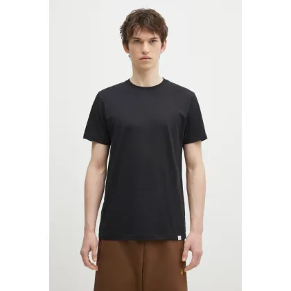 Zdjęcie Norse Projects t-shirt bawełniany męski kolor czarny gładki