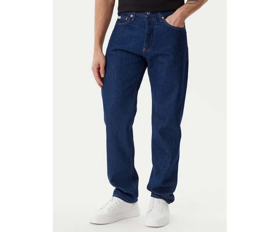 obrazek 1 Calvin Klein Jeans Jeansy J30J327207 Granatowy Straight Fit