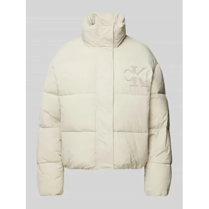 Zdjęcie Kurtka pikowana z nadrukiem z logo model ‘CHENILLE’