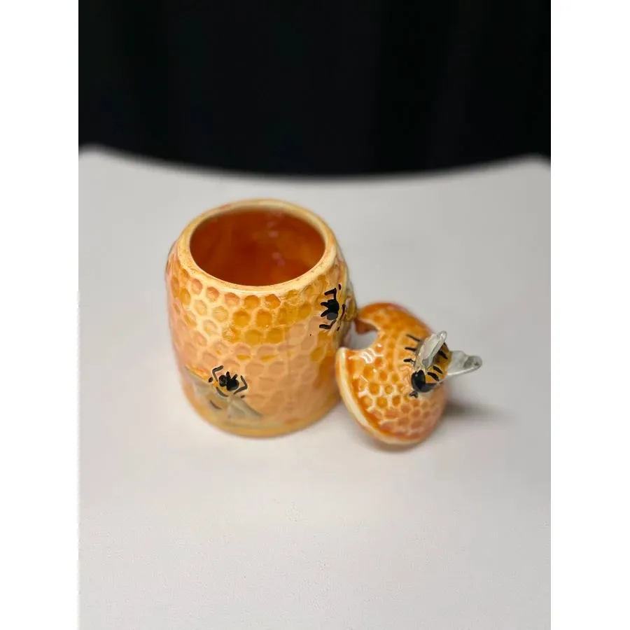 obrazek 4 Oryginalny ceramiczny słoik na miód - Le Ceramiche