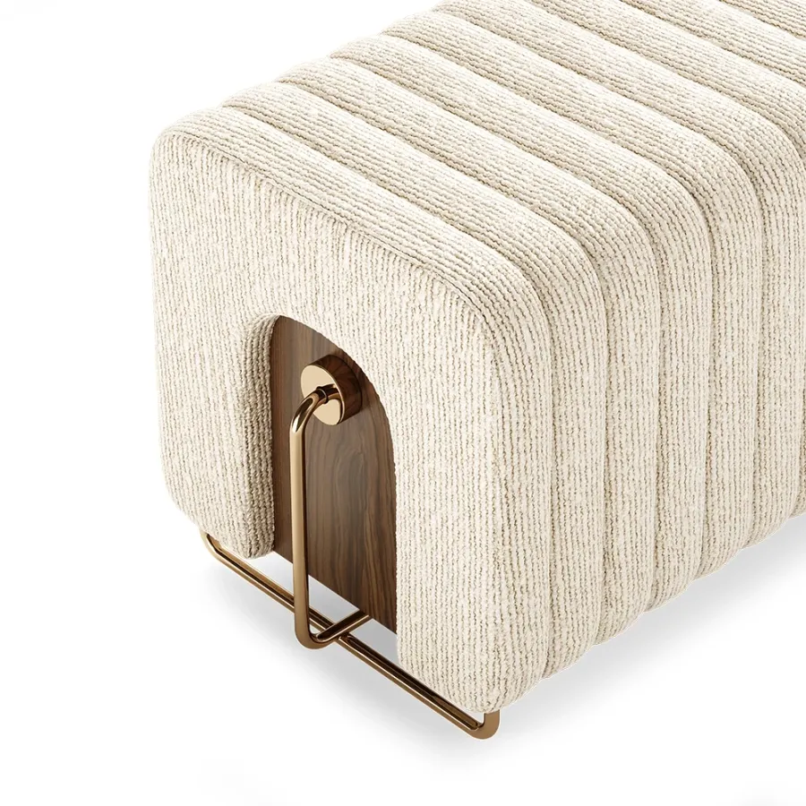obrazek 4 Elegancka ławka w stylu vintage