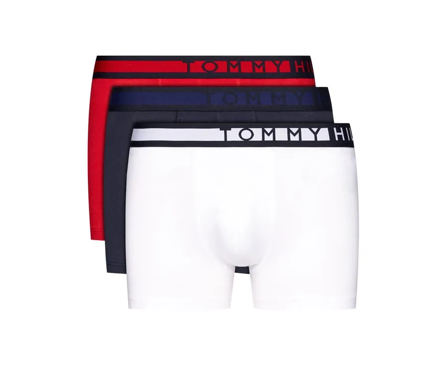 obrazek 1 Tommy Hilfiger Komplet 3 par bokserek UM0UM01234 Granatowy