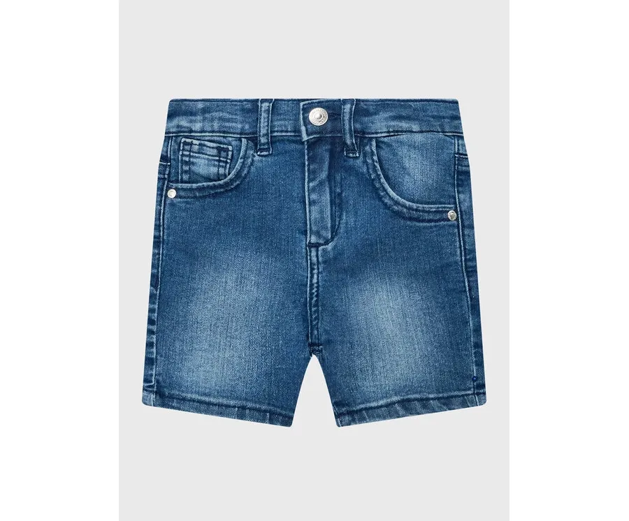 obrazek 1 Guess Szorty jeansowe K0BD05 D4H20 Niebieski Regular Fit
