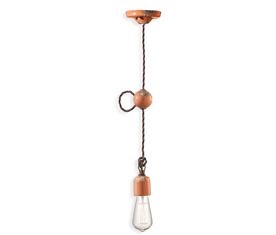 obrazek 3 Minimalistyczna w formie włoska lampa wisząca w stylu vintage