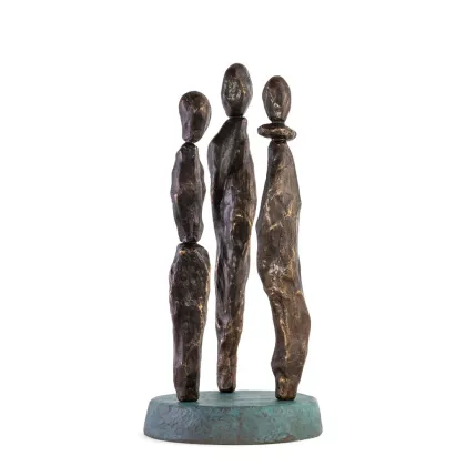 Picture HOMOLOGUES – Unique brass table sculpture for the home
