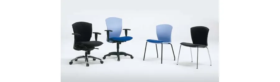 obrazek 2 Eleganckie krzesło biurowe bez podłokietników Calibra