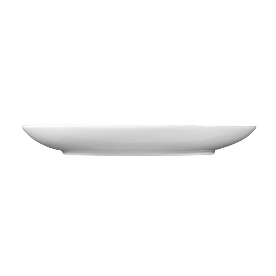 obrazek 2 Owalny biały porcelanowy półmisek 24x14,5 cm z Niemiec - Seltmann Weiden