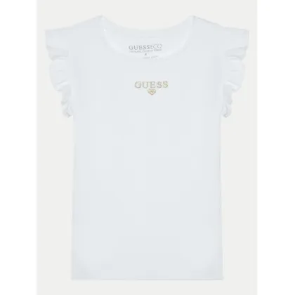 Zdjęcie Guess T-Shirt K5RI26 K6YW4 Biały Regular Fit