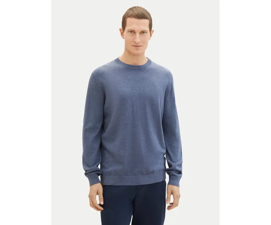 obrazek 1 Tom Tailor Sweter 1038426 Niebieski Regular Fit