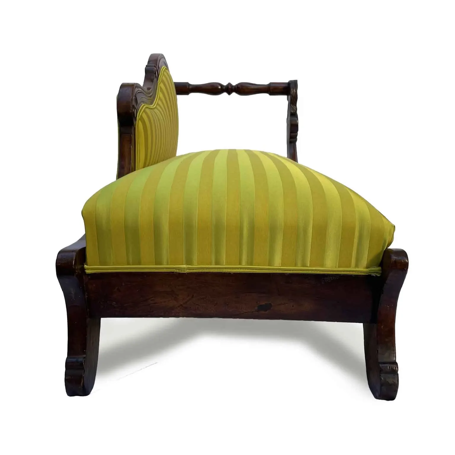 Sofa z drewna orzecha - połowa XIX wieku
