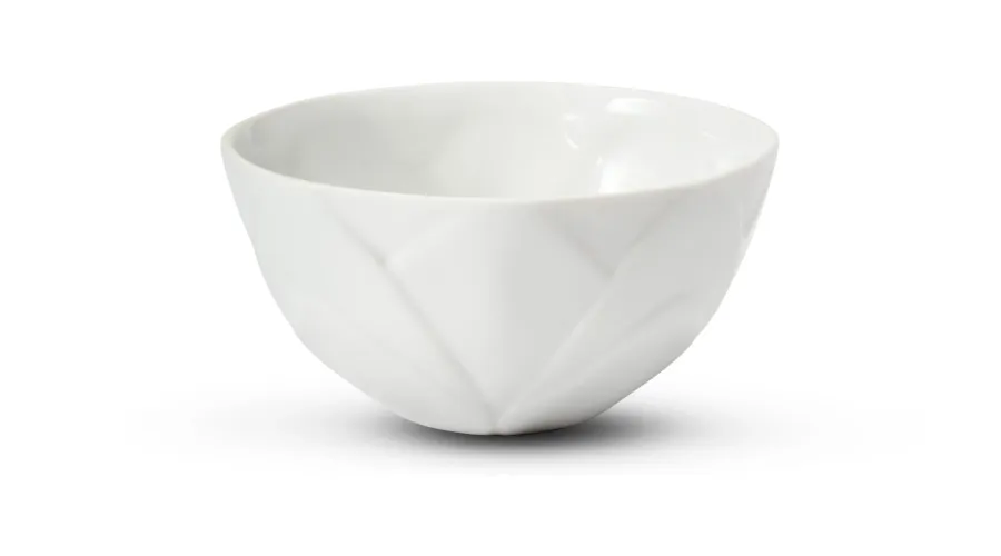 obrazek 1 Stylowa miska 12 cm z porcelany o kształcie kwiatu lotosu – Leander