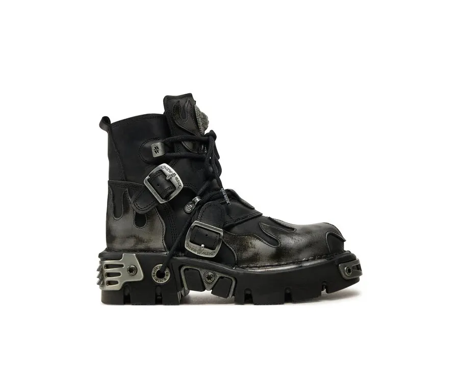 obrazek 1 NEW ROCK Glany M-288-S2 Czarny