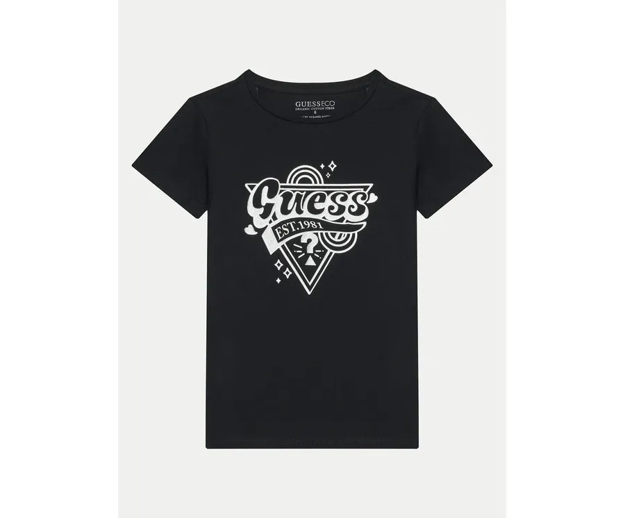 obrazek 1 Guess T-Shirt J5RI02 K6YW4 Czarny Regular Fit