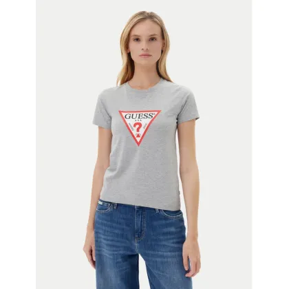 Zdjęcie Guess Jeans T-Shirt W4YI04 J1314 Szary Slim Fit