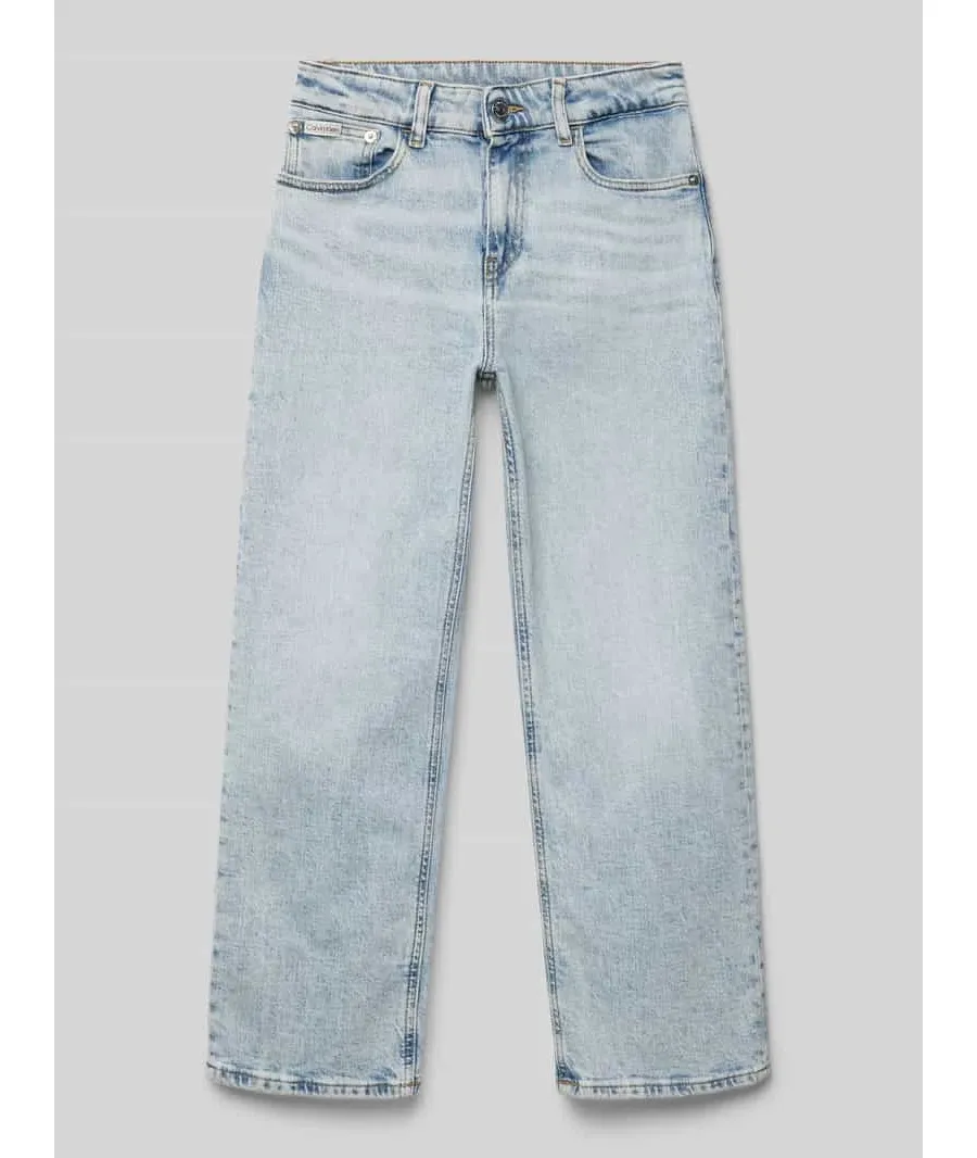 obrazek 1 Jeansy o kroju regular fit z 5 kieszeniami