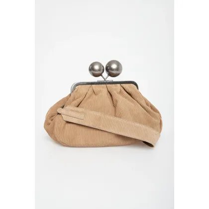 Zdjęcie Torebka sztruksowa Pasticcino Destino WEEKEND MAX MARA Weekend Max Mara