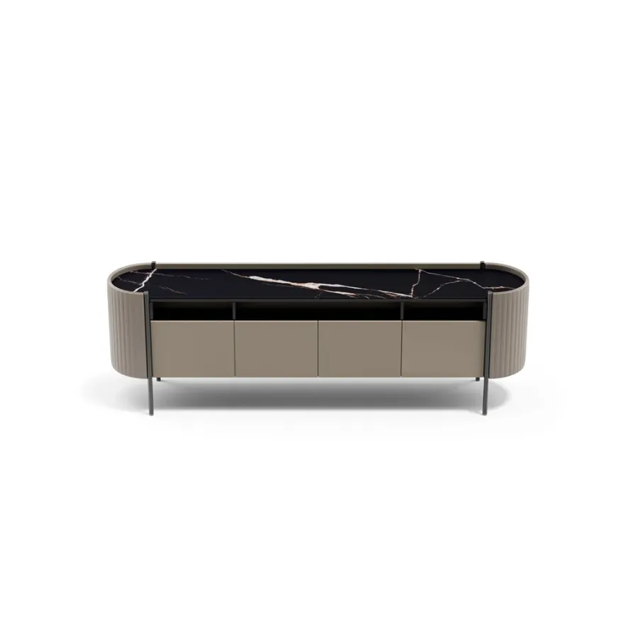 obrazek 13 Stylowy włoski kredens w stylu modernistycznym - do salonu