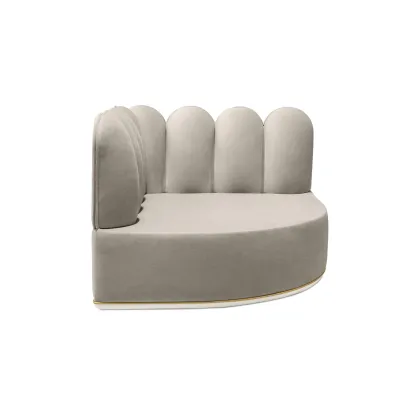 Zdjęcie Beżowa luksusowa sofa dla dzieci