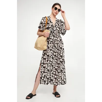 Zdjęcie Sukienka we wzory Dorotea MAX MARA BEACHWEAR Max Mara Beachwear