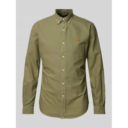 Zdjęcie Koszula casualowa o kroju slim fit z kołnierzykiem typu button down