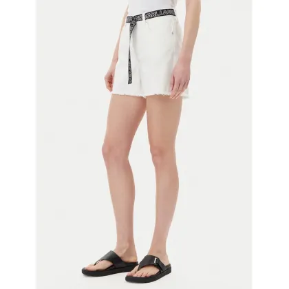 Zdjęcie Karl Lagerfeld Jeans Szorty jeansowe A2W10039 Biały Regular Fit