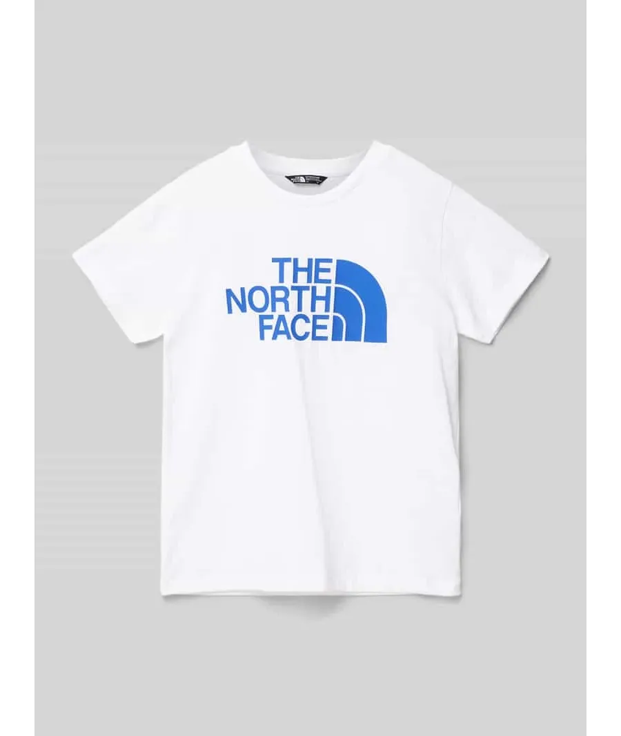 obrazek 1 T-shirt z nadrukiem z logo i okrągłym dekoltem