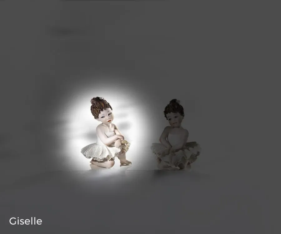 obrazek 1 Porcelanowa figurka dziewczynki Giselle - Sibania