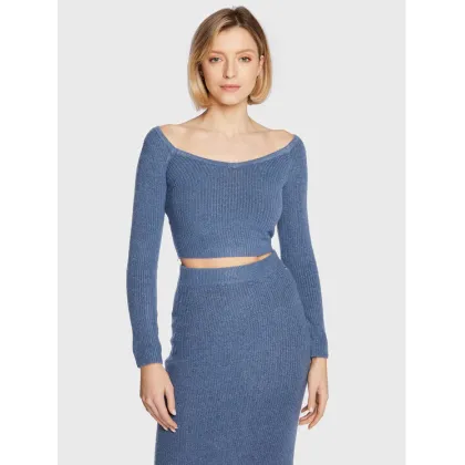 Zdjęcie Guess Sweter W3RR09 Z2QA0 Niebieski Slim Fit