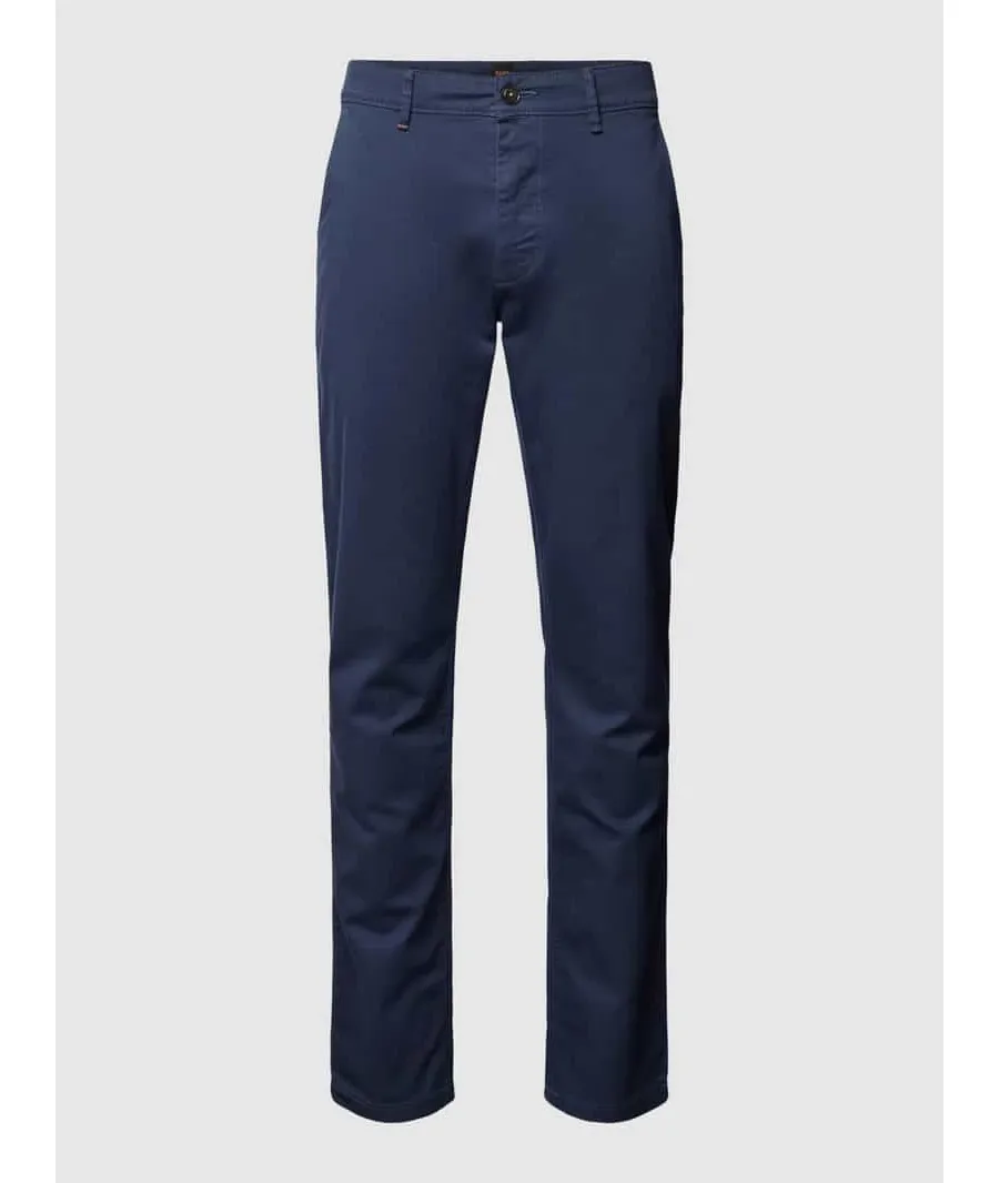 obrazek 1 Chinosy o kroju slim fit z wpuszczanymi kieszeniami w stylu francuskim