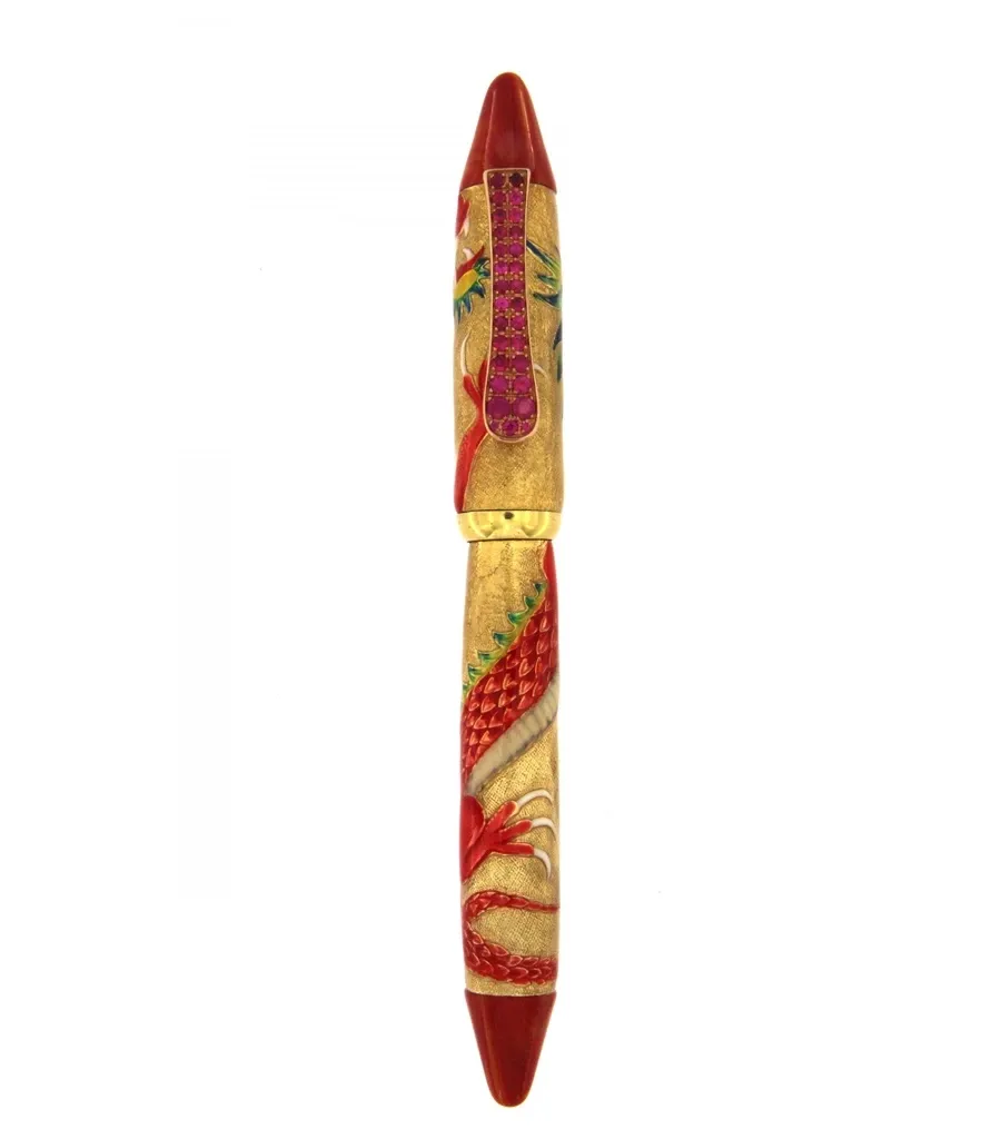obrazek 2 Pióro wieczne Dragon Coral Yellow - Urso