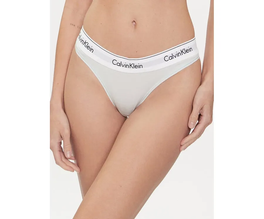 obrazek 1 Calvin Klein Underwear Stringi 0000F3786E Niebieski
