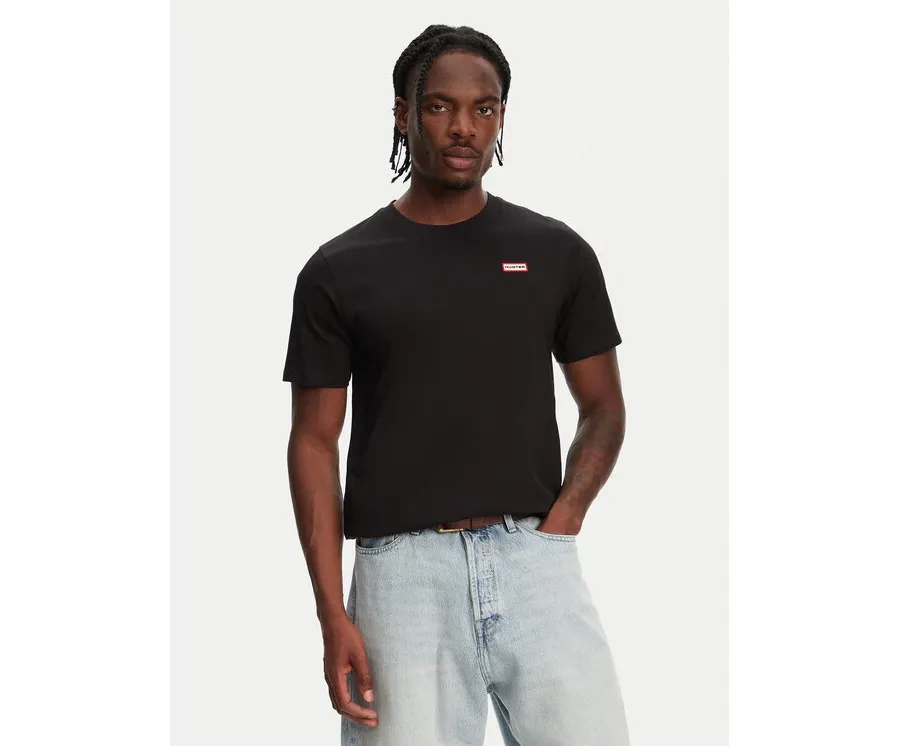 obrazek 1 Hunter T-Shirt Raasay Graphic HARM0034251 Czarny Regular Fit