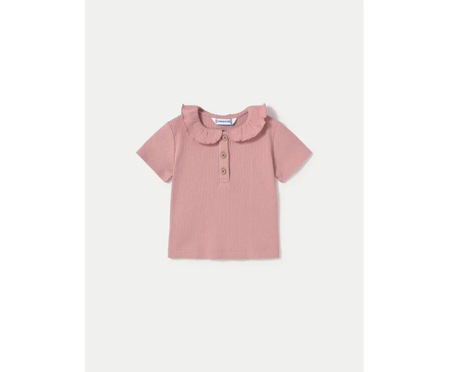 obrazek 1 Mayoral Polo 1104 Różowy Slim Fit
