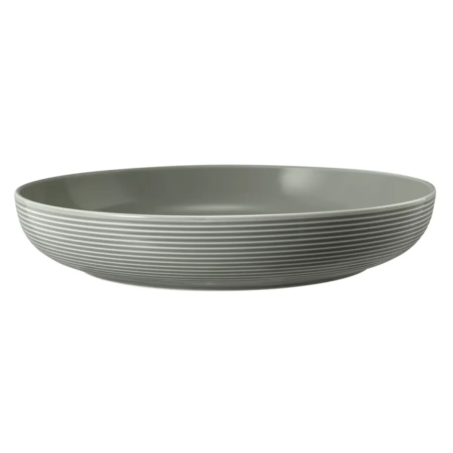 obrazek 1 Piękna duża porcelanowa miska 28 cm w kolorze szaro perłowym - Seltmann Weiden