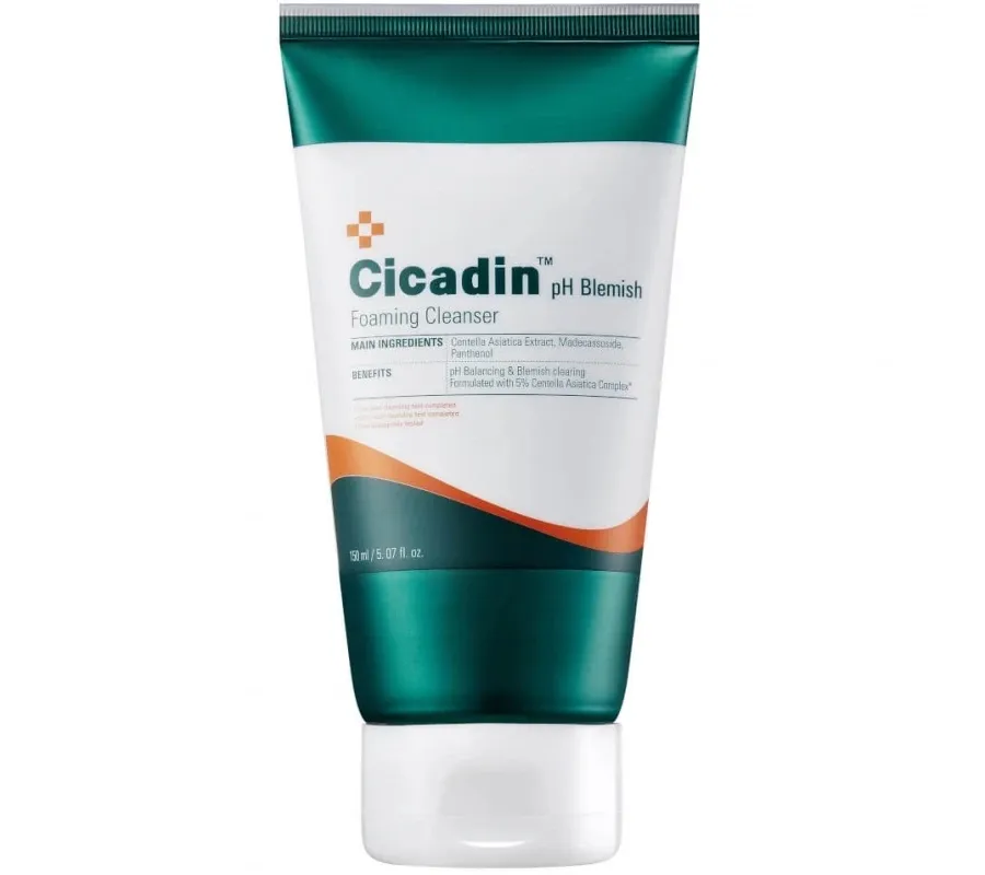 obrazek 1 Missha Cicadin PH Blemish Pianka do mycia twarzy, 150ml 150 ml