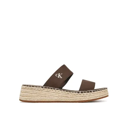 Zdjęcie Calvin Klein Jeans Espadryle Sporty Rope Mg Lth Webbing YW0YW01704 Brązowy