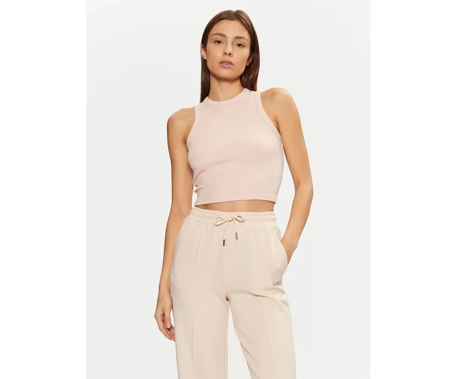 obrazek 1 Guess Top V3GP19 K8RT2 Różowy Slim Fit