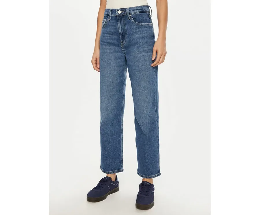 obrazek 1 Tommy Jeans Jeansy Layla DW0DW19563 Niebieski Straight Fit