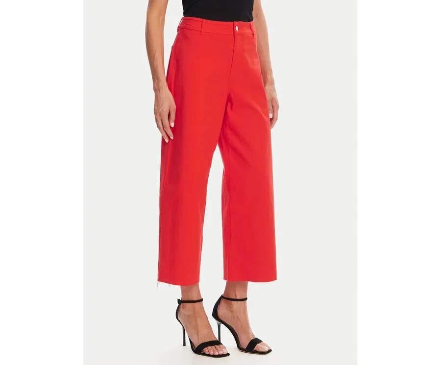 obrazek 1 Vero Moda Kuloty Wild Kayla 10307837 Czerwony Wide Leg
