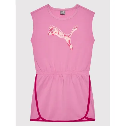 Zdjęcie Puma Sukienka codzienna Alpha 846940 Różowy Relaxed Fit