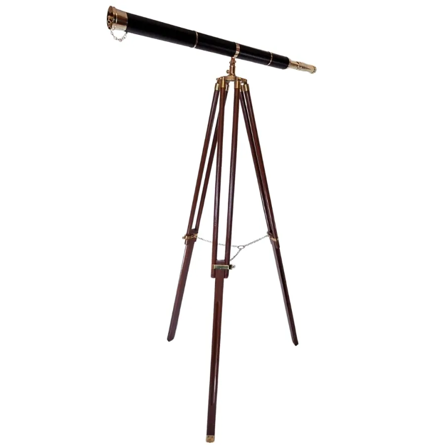 obrazek 5 Wielka Luneta Dekoracyjna na drewnianym trójnogu