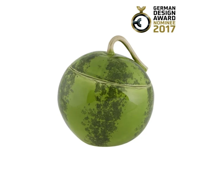 obrazek 1 Wyjątkowa waza arbuzowa 1,5 L z ceramiki - Bordallo Pinheiro