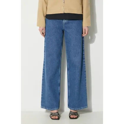 Zdjęcie Carhartt WIP jeansy Jens Pant damskie high waist I032709.160