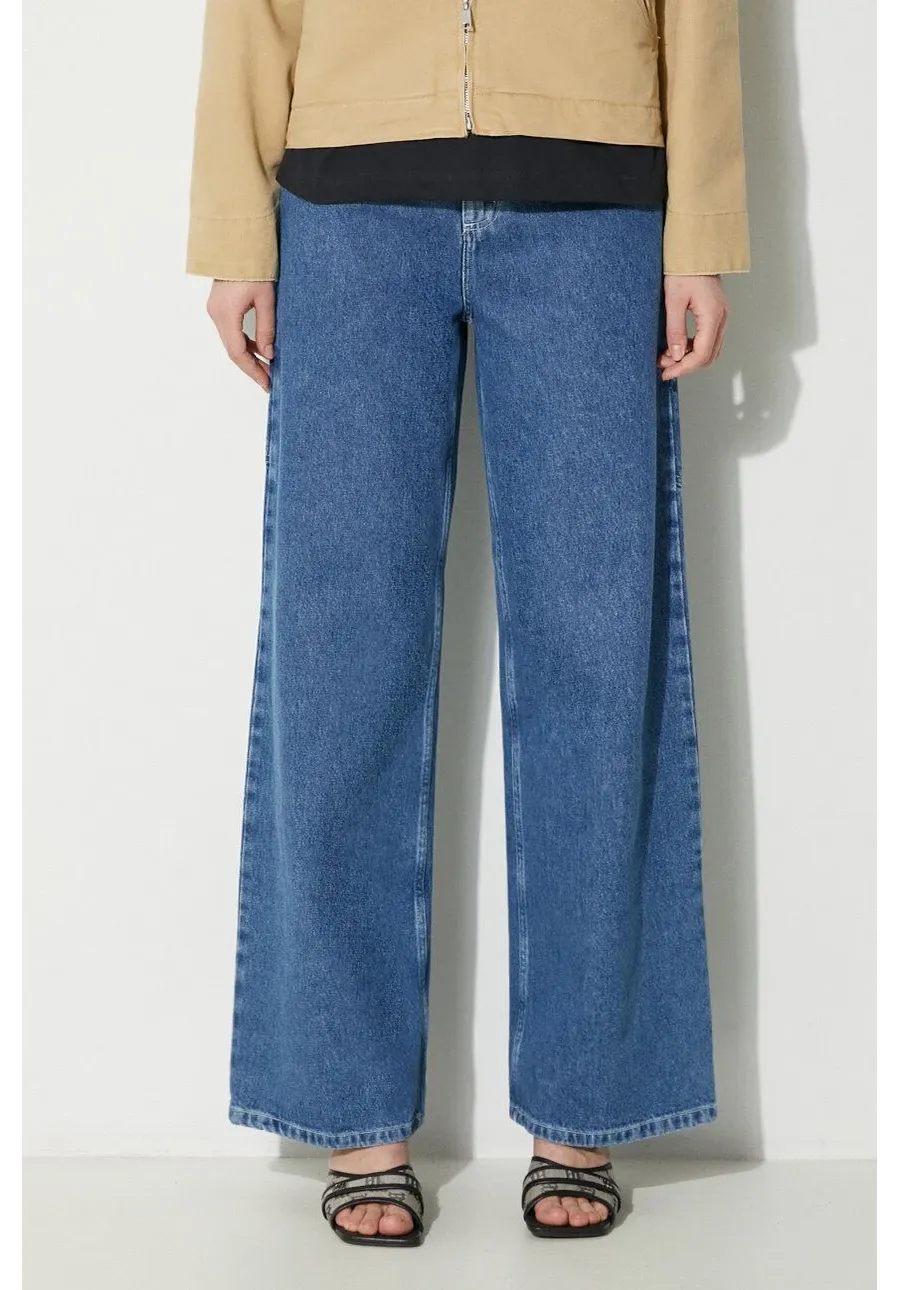 obrazek 1 Carhartt WIP jeansy Jens Pant damskie high waist I032709.160