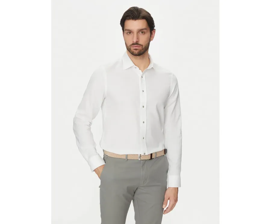 obrazek 1 Michael Kors Koszula MK0DS01556 Biały Slim Fit